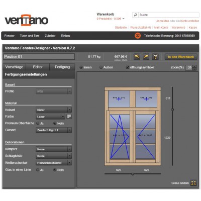 Mit dem Ventano Fensterkonfigurator schnell zu Ihrem Wunschfenster